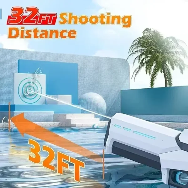Pulse electric continuous water gun for children, high-pressure and strong waterproof automatic water absorption - Image 6